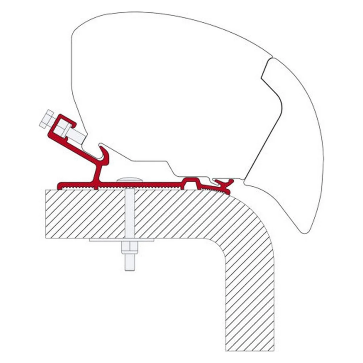 Fiamma Hymer 370 Adaptor for Awnings