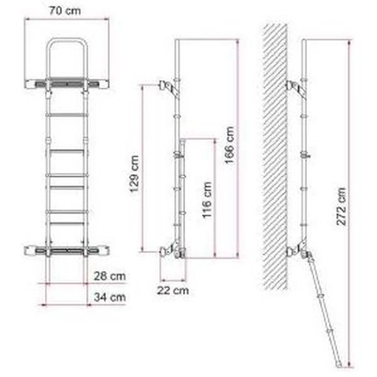 Fiamma Kit Bars Deluxe For Transit >14 Deep Black 08772-02A - Image 2