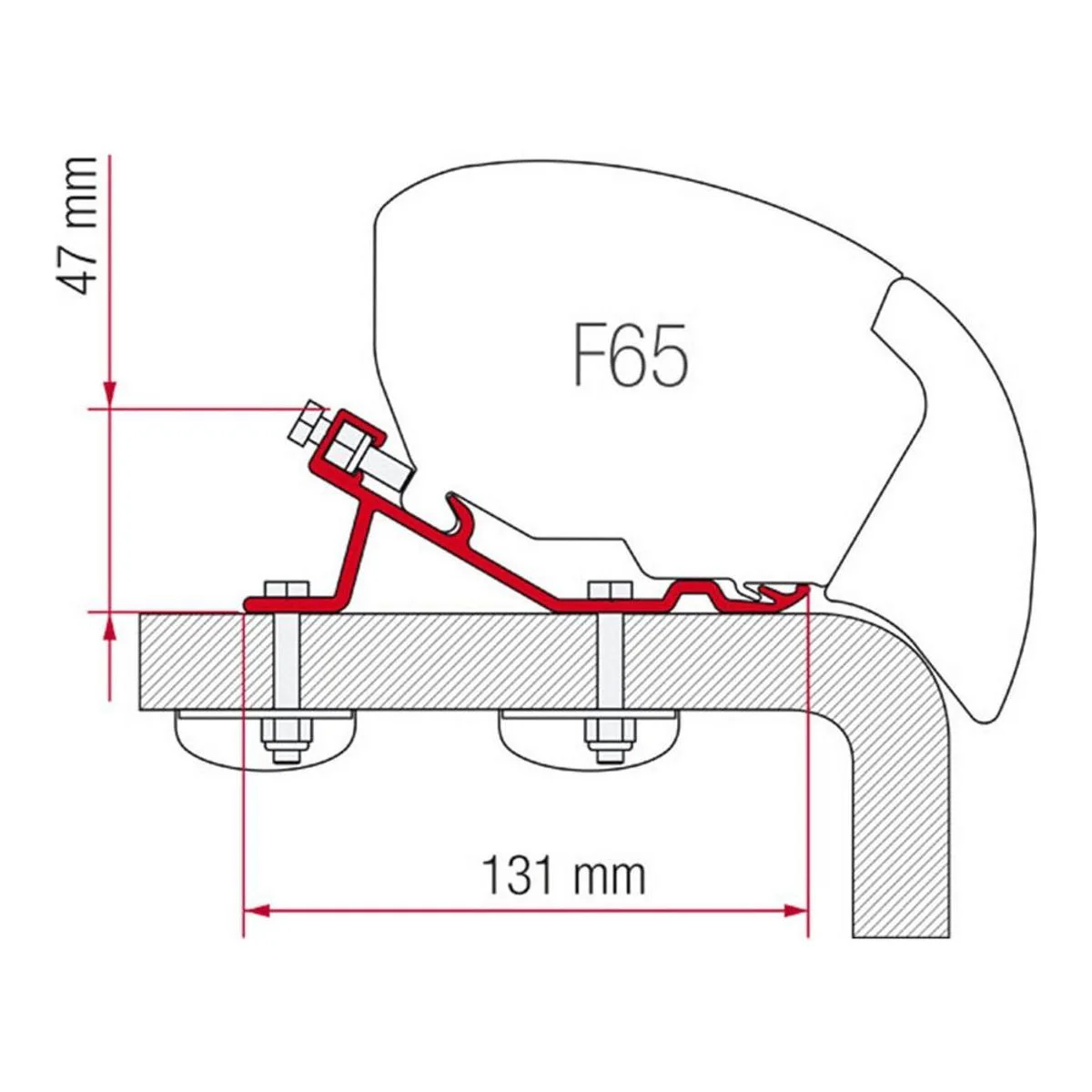Fiamma Kit for Standard F65 Eagle 400 RV Awnings