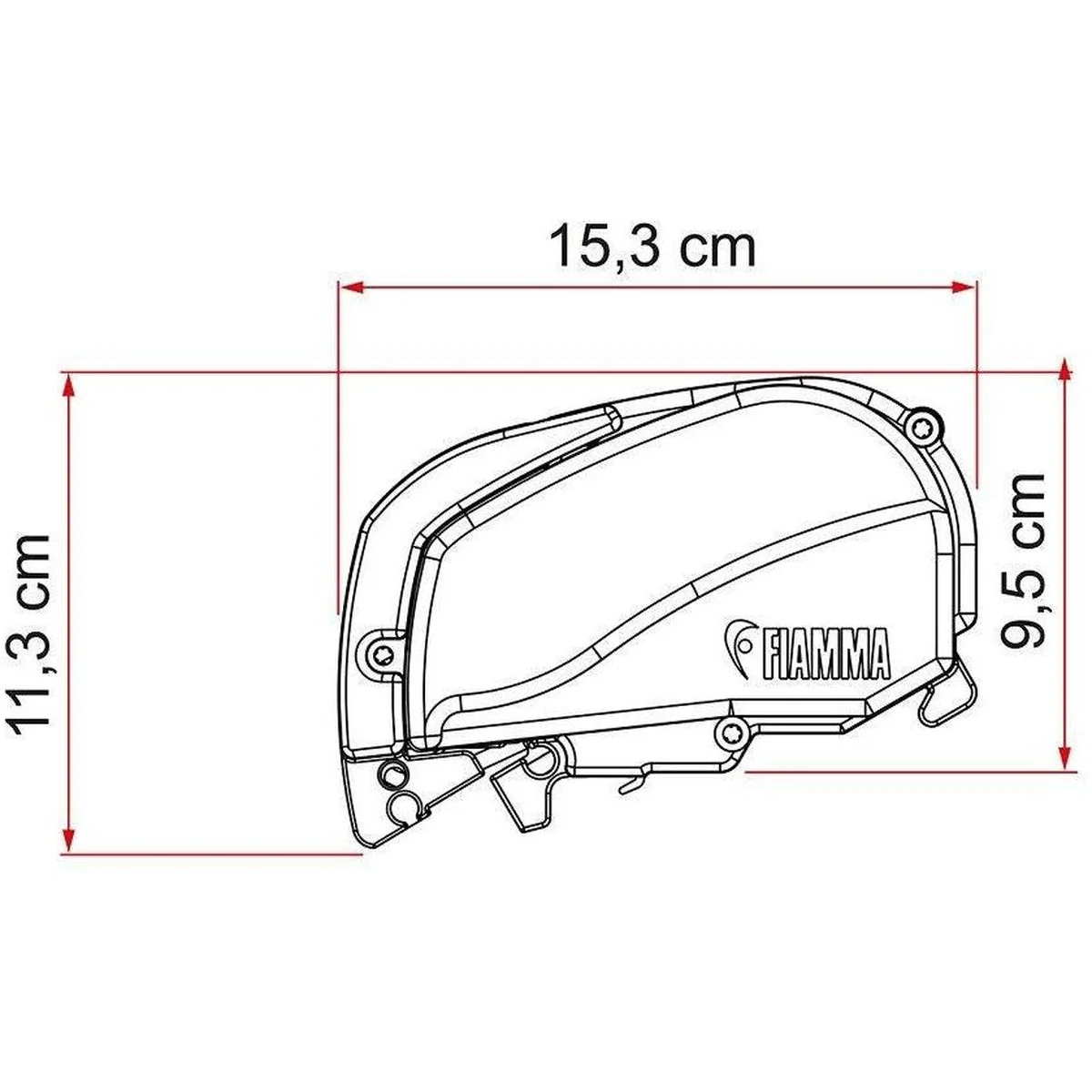 Fiamma Kit for VW Crafter/Man L3H3 UK F65S Awning - Image 2