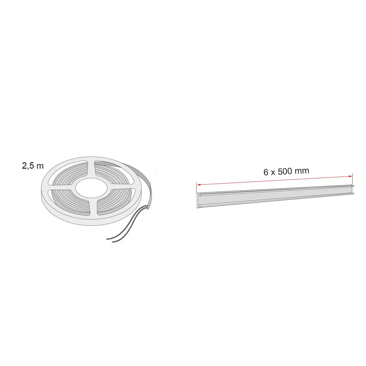 Fiamma Kit LED Strip Awning F43 (98655Z172) - Image 3