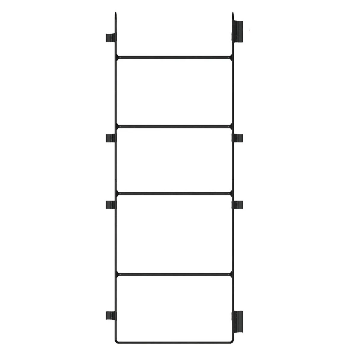 Fiamma Kit Roof Rail D Cover Deep Black for RV