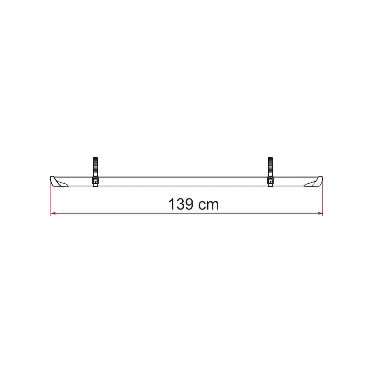 Fiamma Rail Plus XL Bike Rail (98656M588) - Image 2