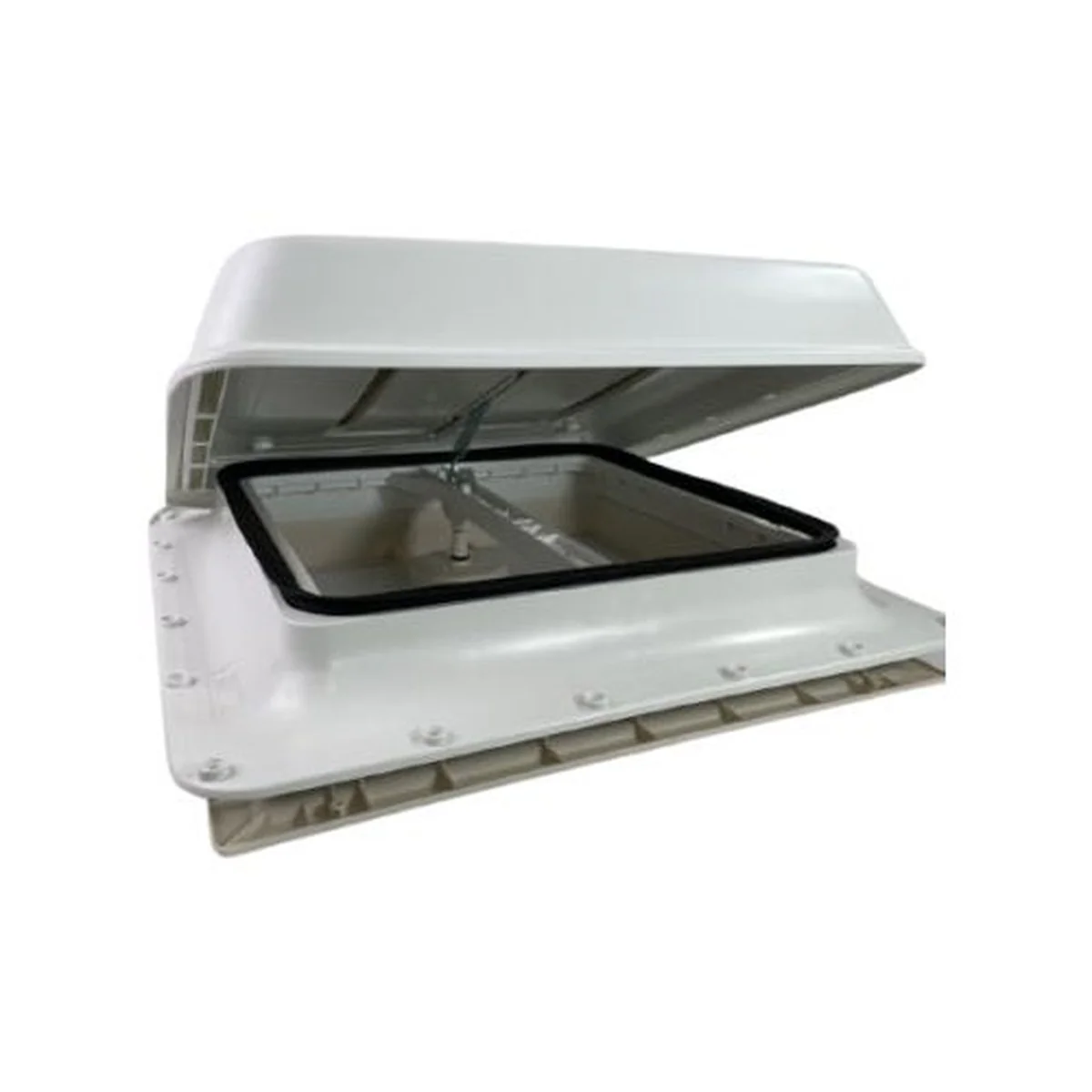 Fiamma Roof Vent White Sky Light 400 X 400mm Flynet Caravan Motorhome 04328B01 04328B01- - Image 3