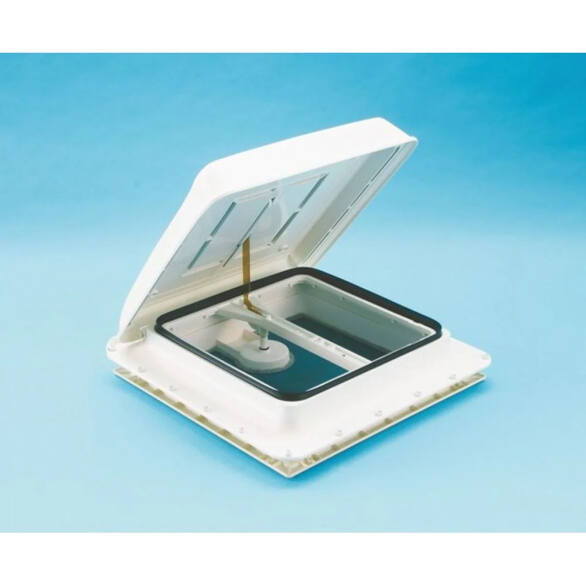 Fiamma Roof Vent White Sky Light 400 X 400mm Flynet Caravan Motorhome 04328B01 04328B01- - Image 7