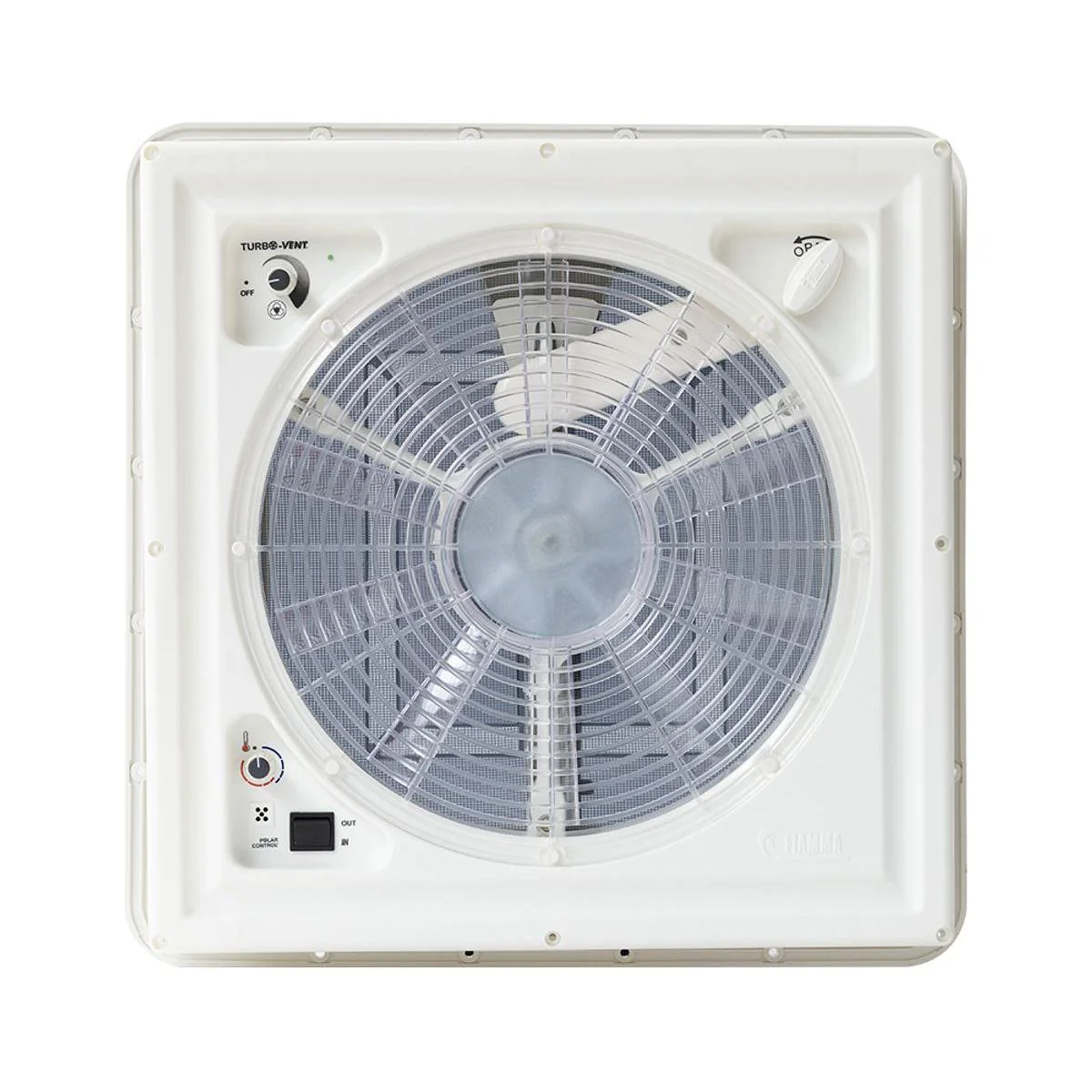 Fiamma Rooflight Turbo-Vent White - Image 2