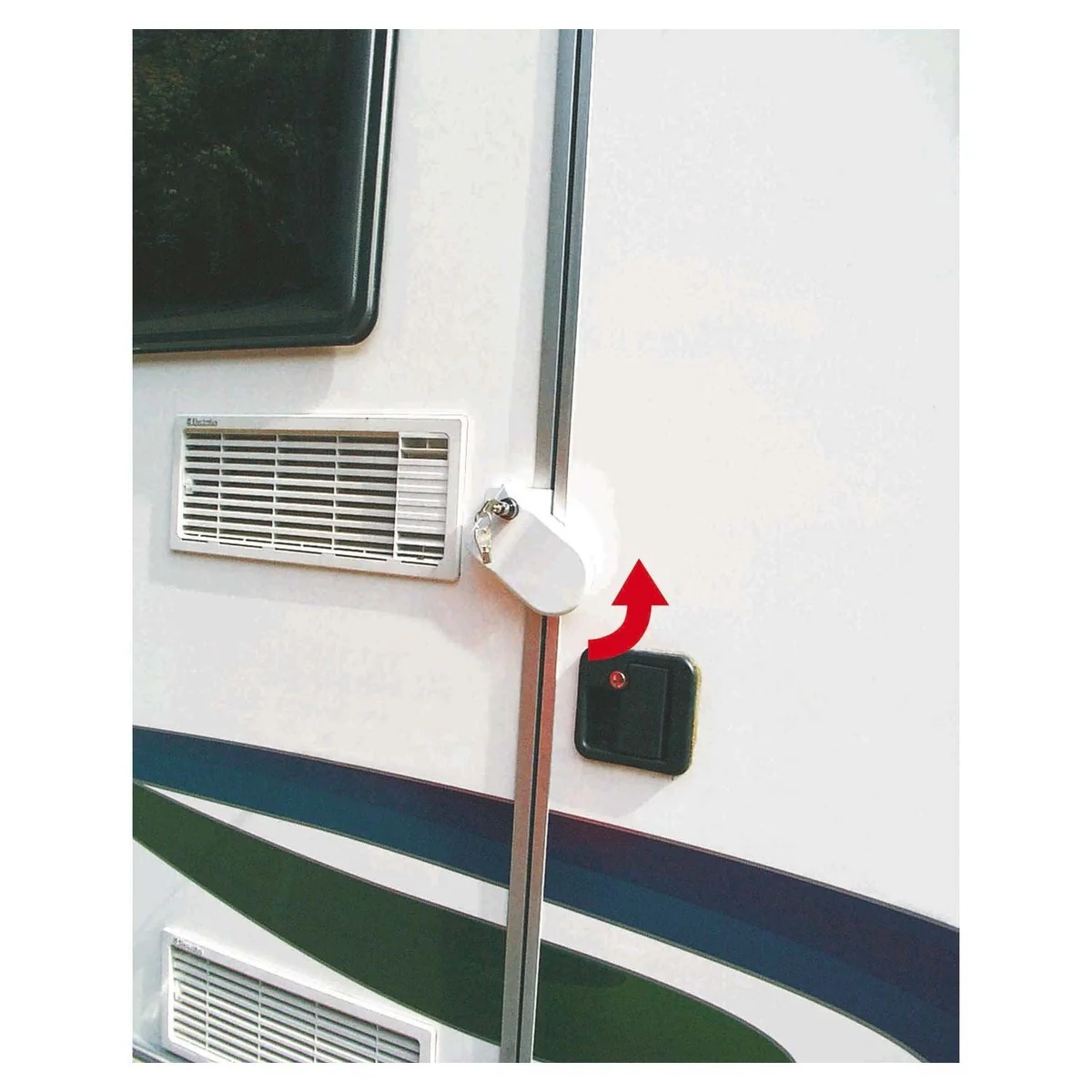 Fiamma Safe Door 3 White New 08021-02- - Image 4