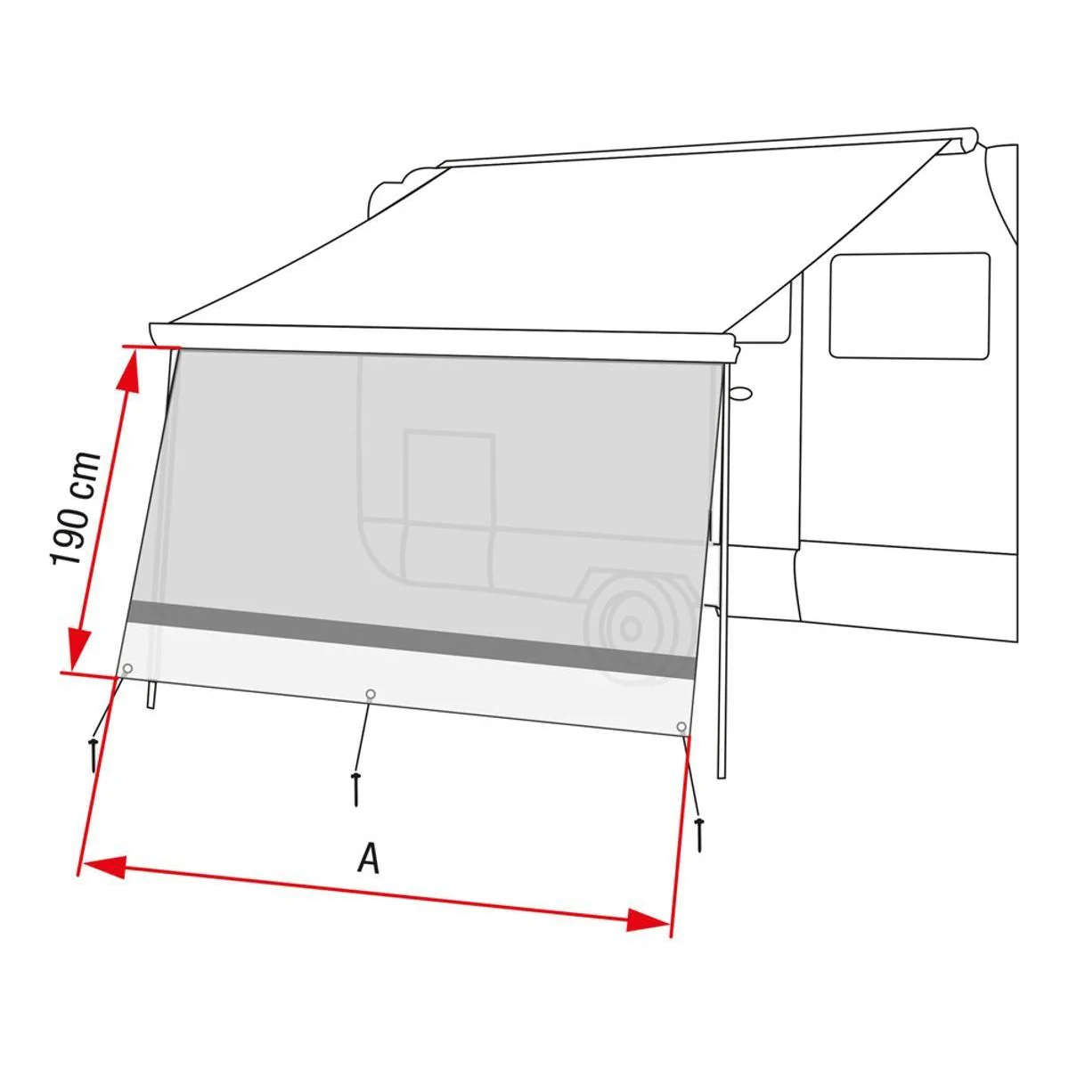 Fiamma Sun View XL 500 for Awnings - Image 2