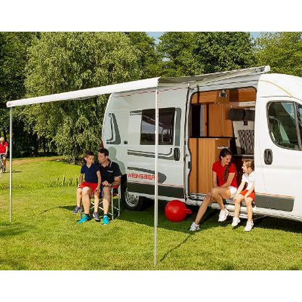 Fiamma Titanium F80S 290 Royal Blue Fabric