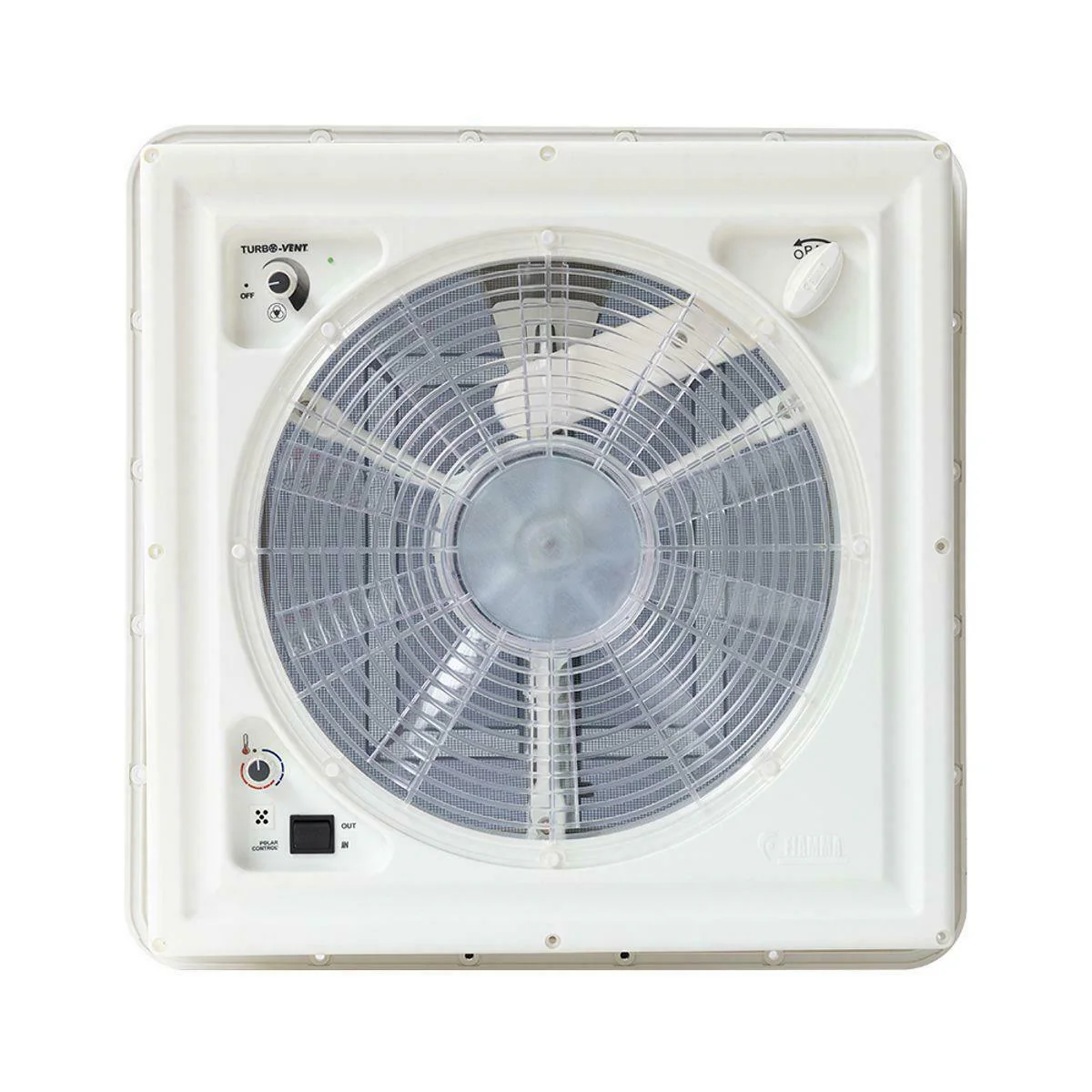 Fiamma Turbo Vent 160 White  Rooflight Motorhome Camper Van Caravan 03623F01B - Image 3