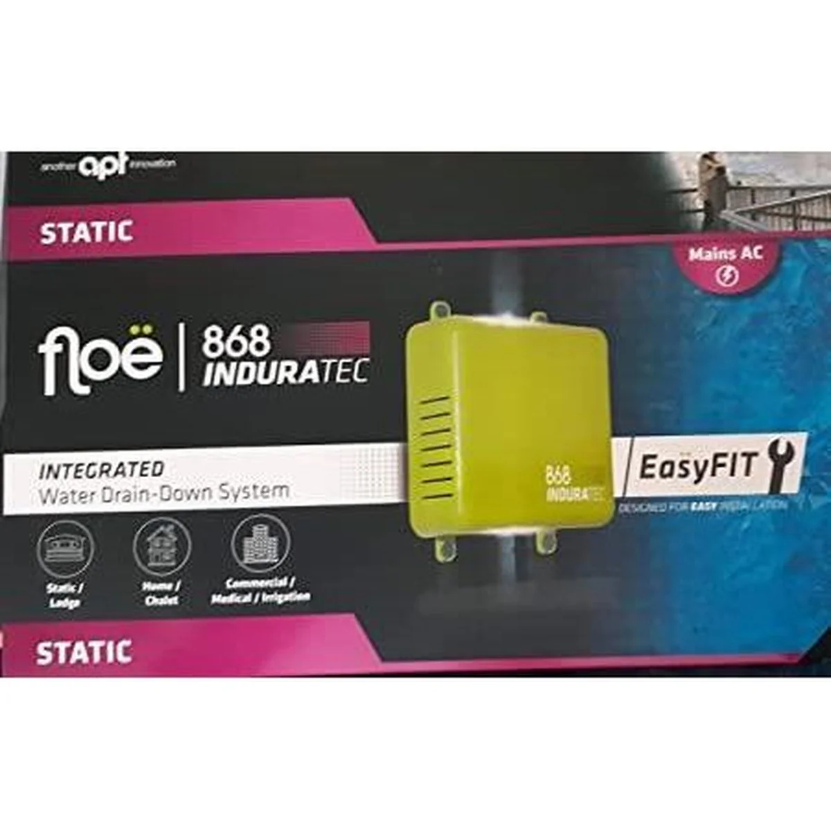 Floe 868 240V Induratec Integrated Static Caravan Drain Down System - Image 6