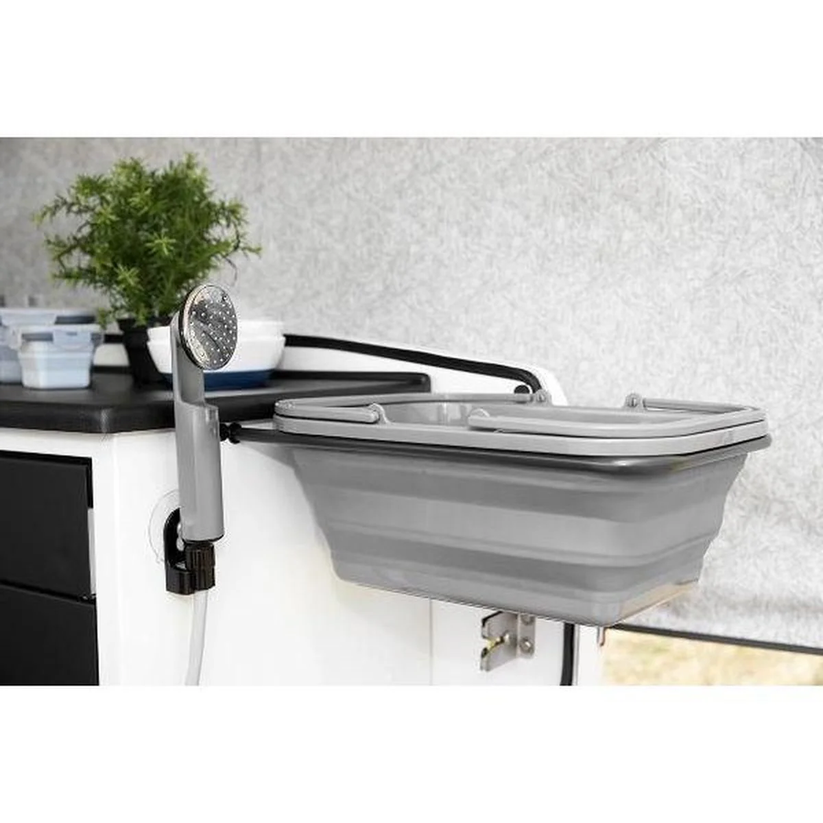 Foldable wash bowl 8,5 L - Image 2