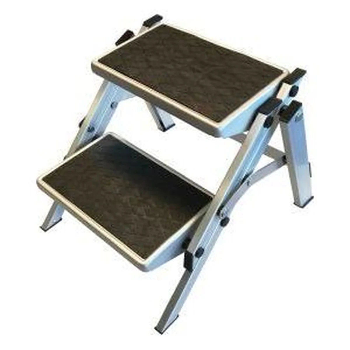 Folding Double Step Aluminium 04380