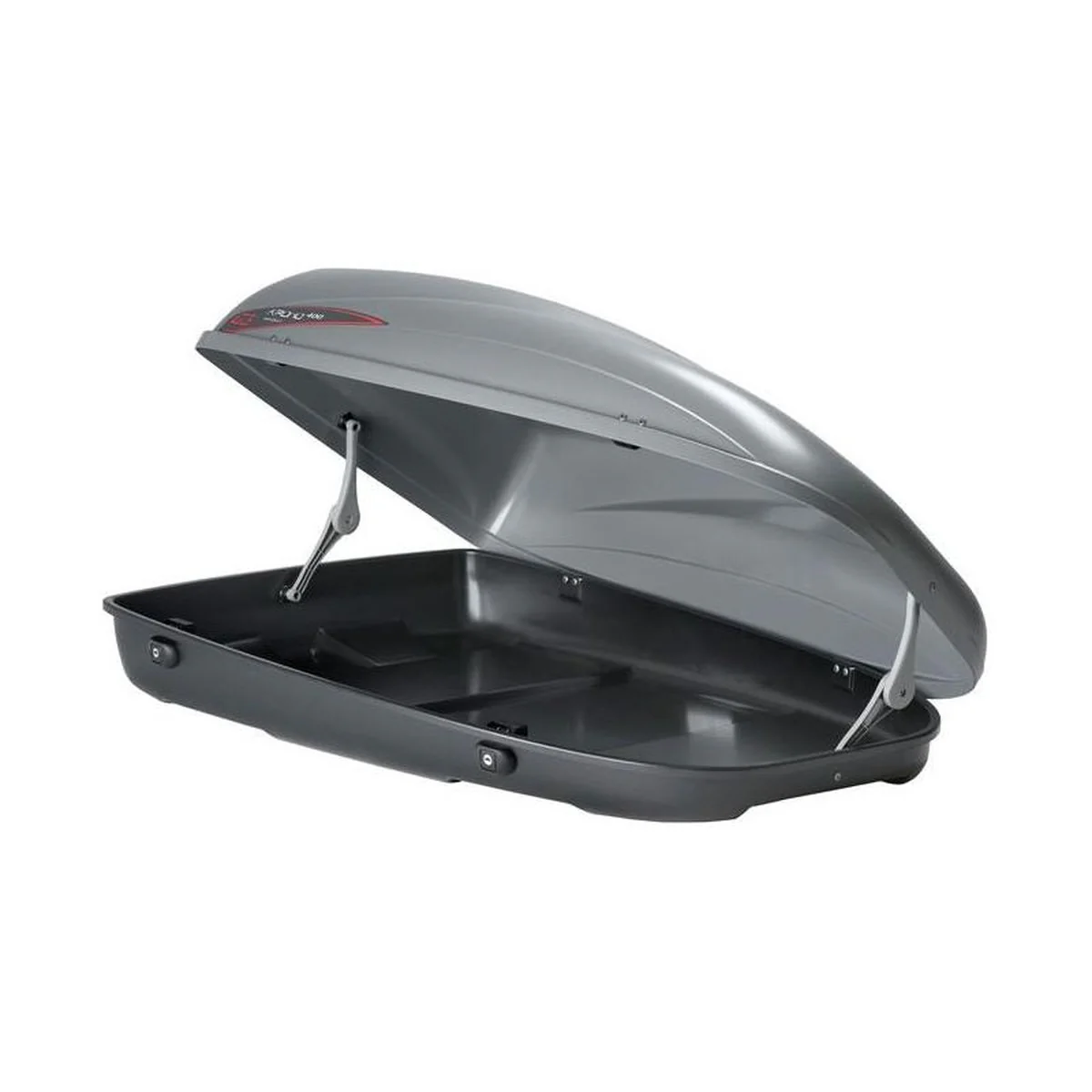 G3 Krono Car Roof Box 400L Carrier Travel Storage Luggage Holder Grey - Image 3
