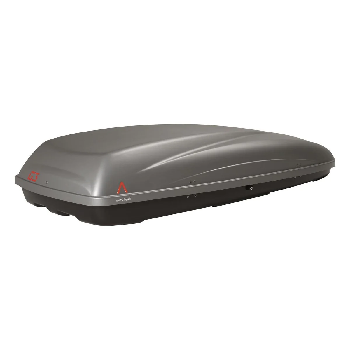 G3 Krono Car Roof Box 480L Carrier Travel Storage Luggage Holder Grey