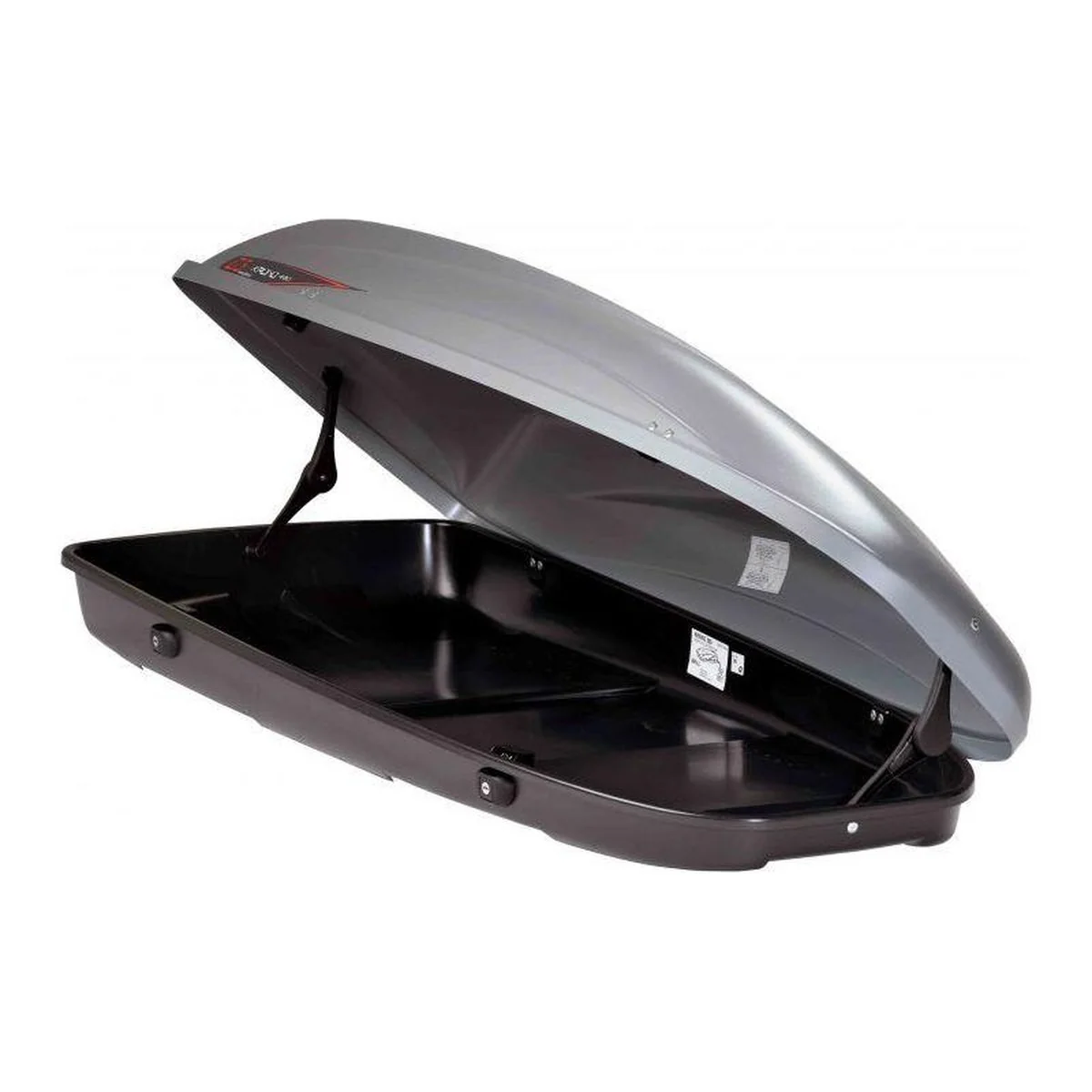 G3 Krono Car Roof Box 480L Carrier Travel Storage Luggage Holder Grey - Image 3