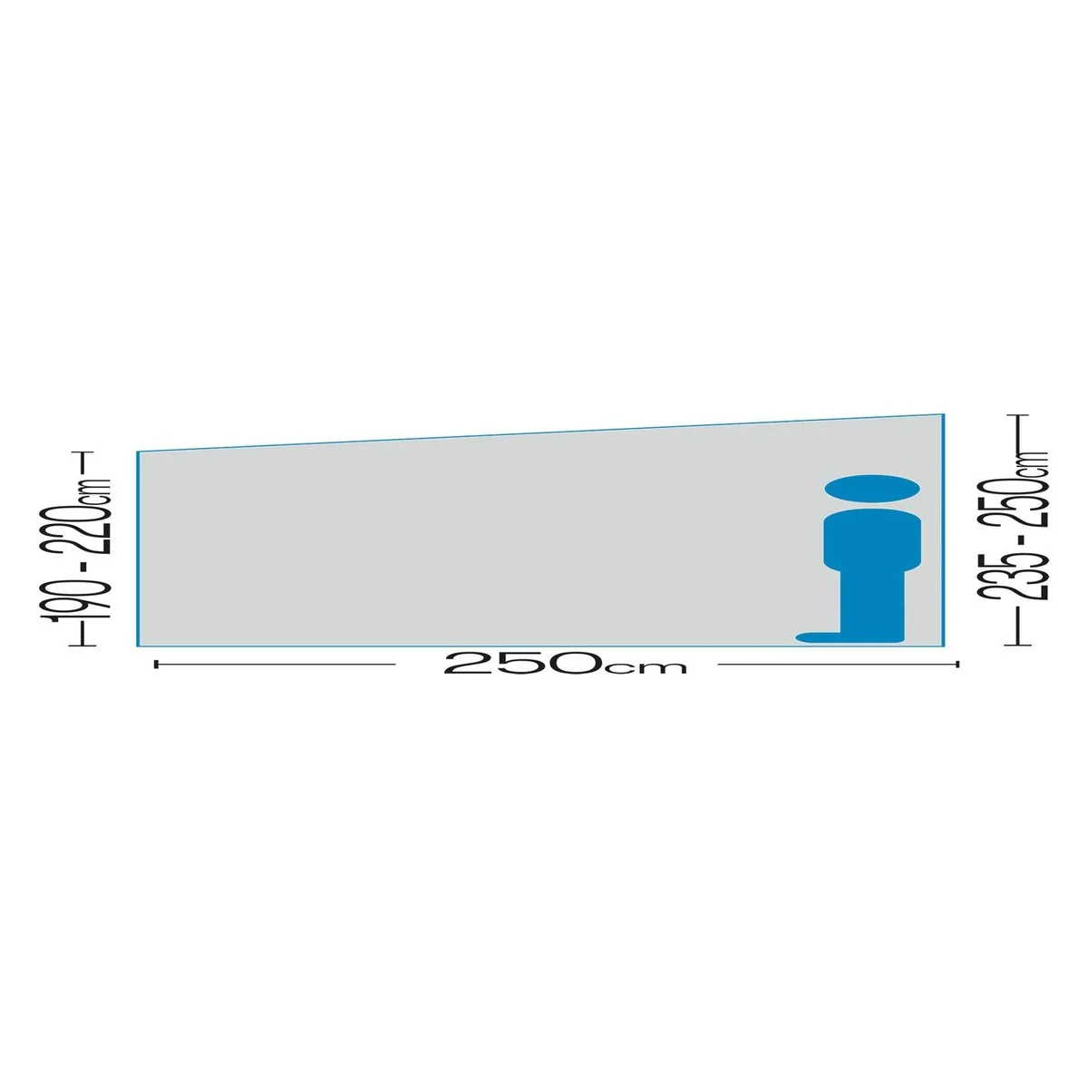 Galaxy 2 Air Full Awning (981cm - 1015 : Size 9 : M) 12037090000002 - Image 3