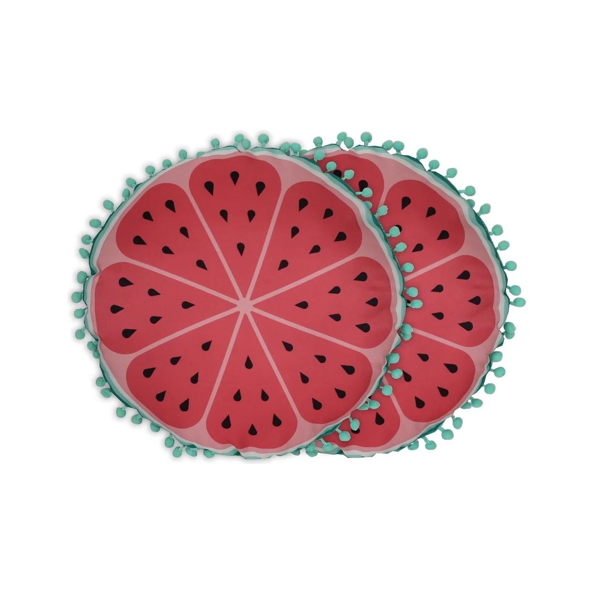 Garden Sofa Watermelon Print Scatter Cushion Pair
