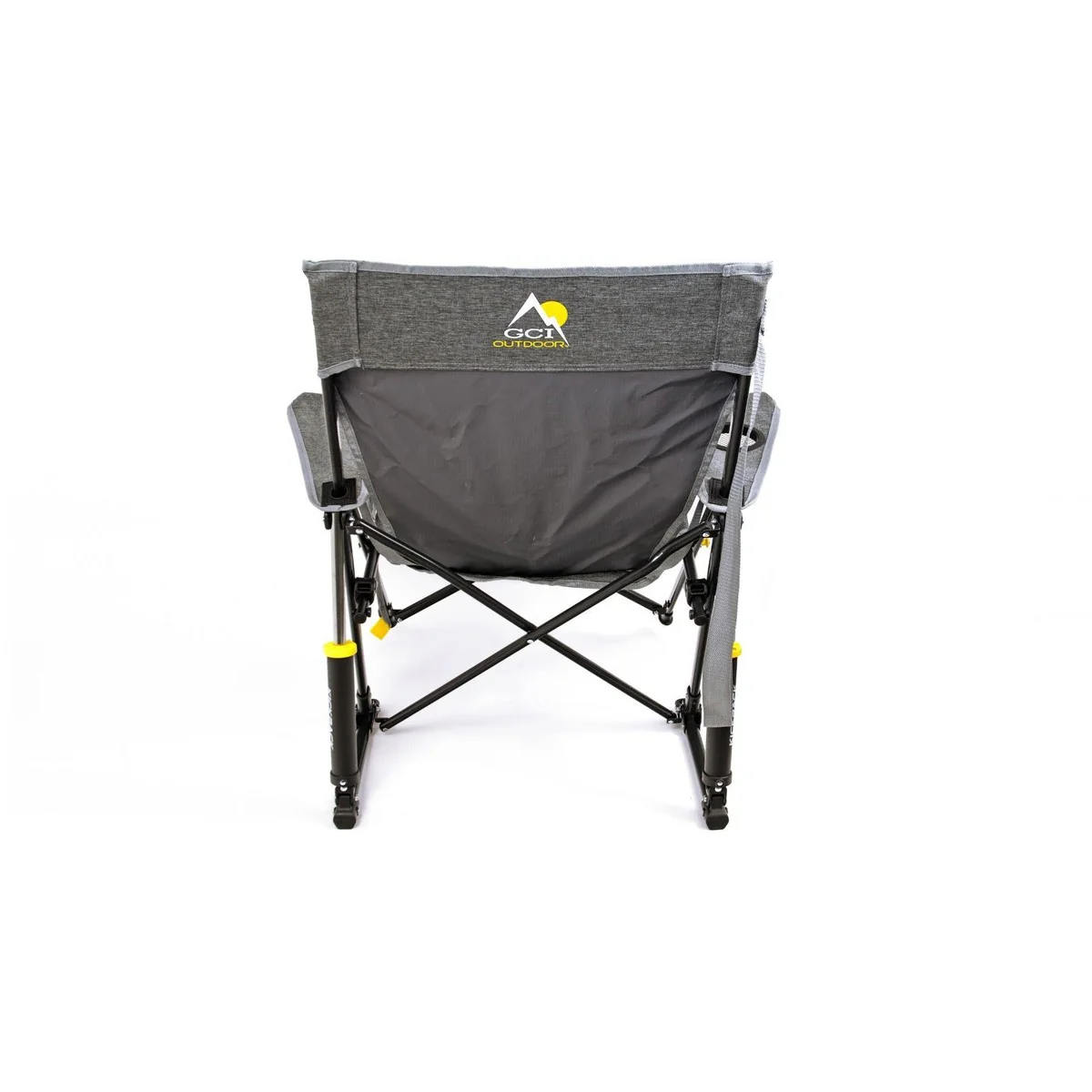 GCI Outdoor Kickback Rocker Camping Rocking Chair - Dark Charcoal - Image 5