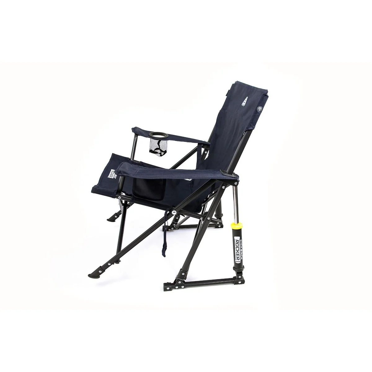 GCI Outdoor Kickback Rocker Camping Rocking Chair - Indigo Blue - Image 4