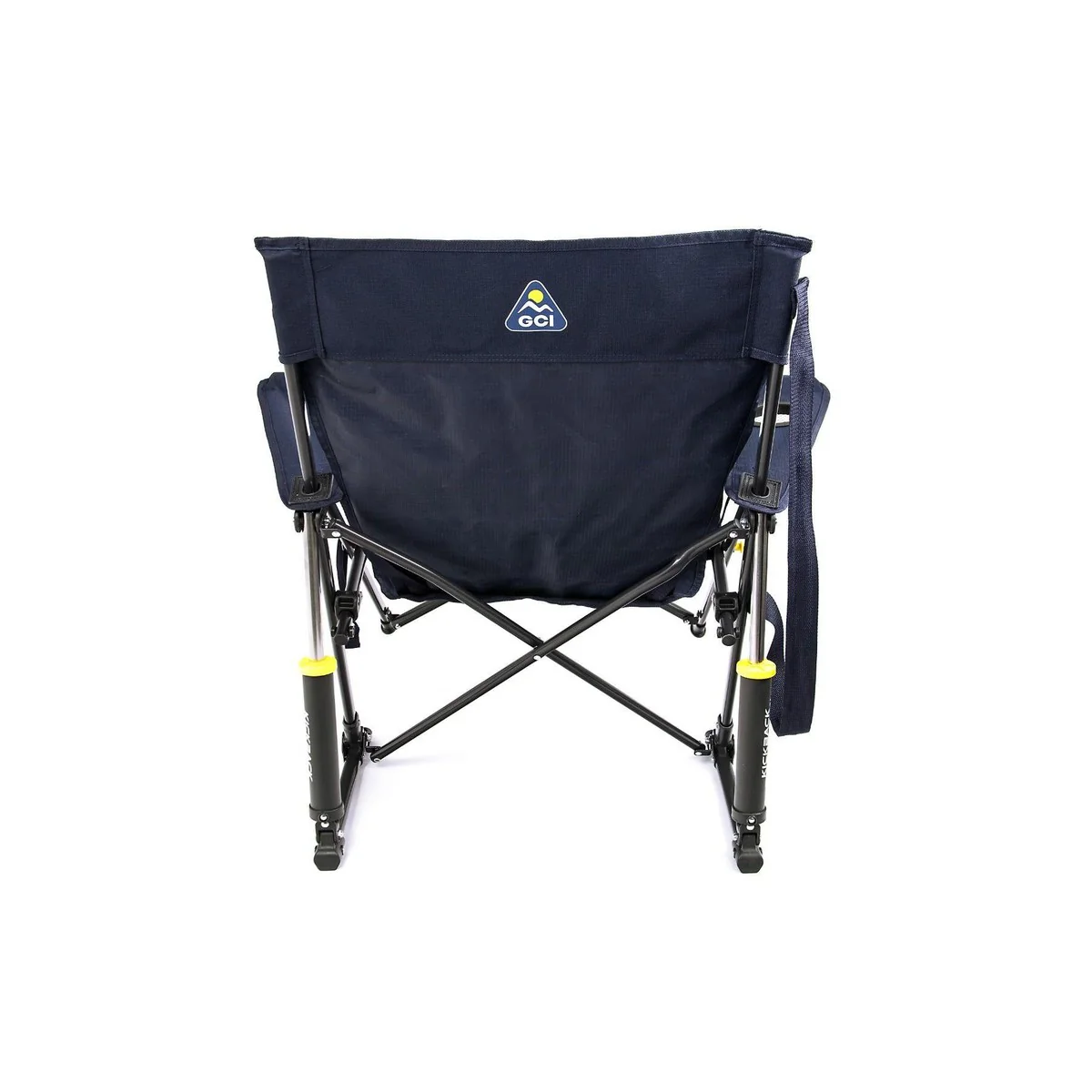GCI Outdoor Kickback Rocker Camping Rocking Chair - Indigo Blue - Image 5