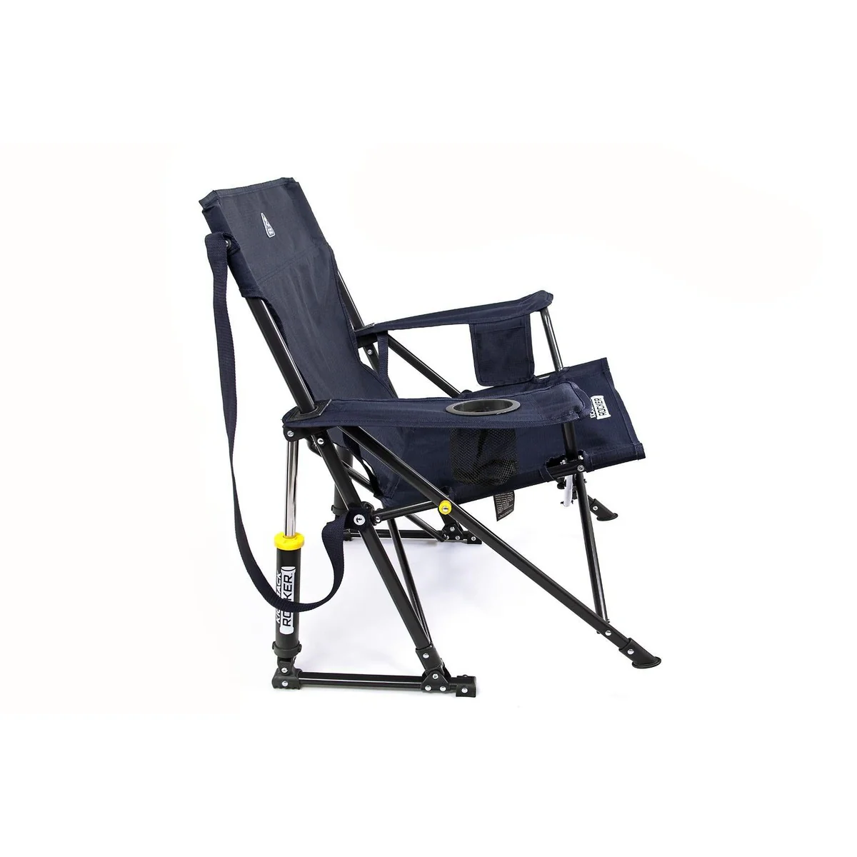 GCI Outdoor Kickback Rocker Camping Rocking Chair - Indigo Blue - Image 6