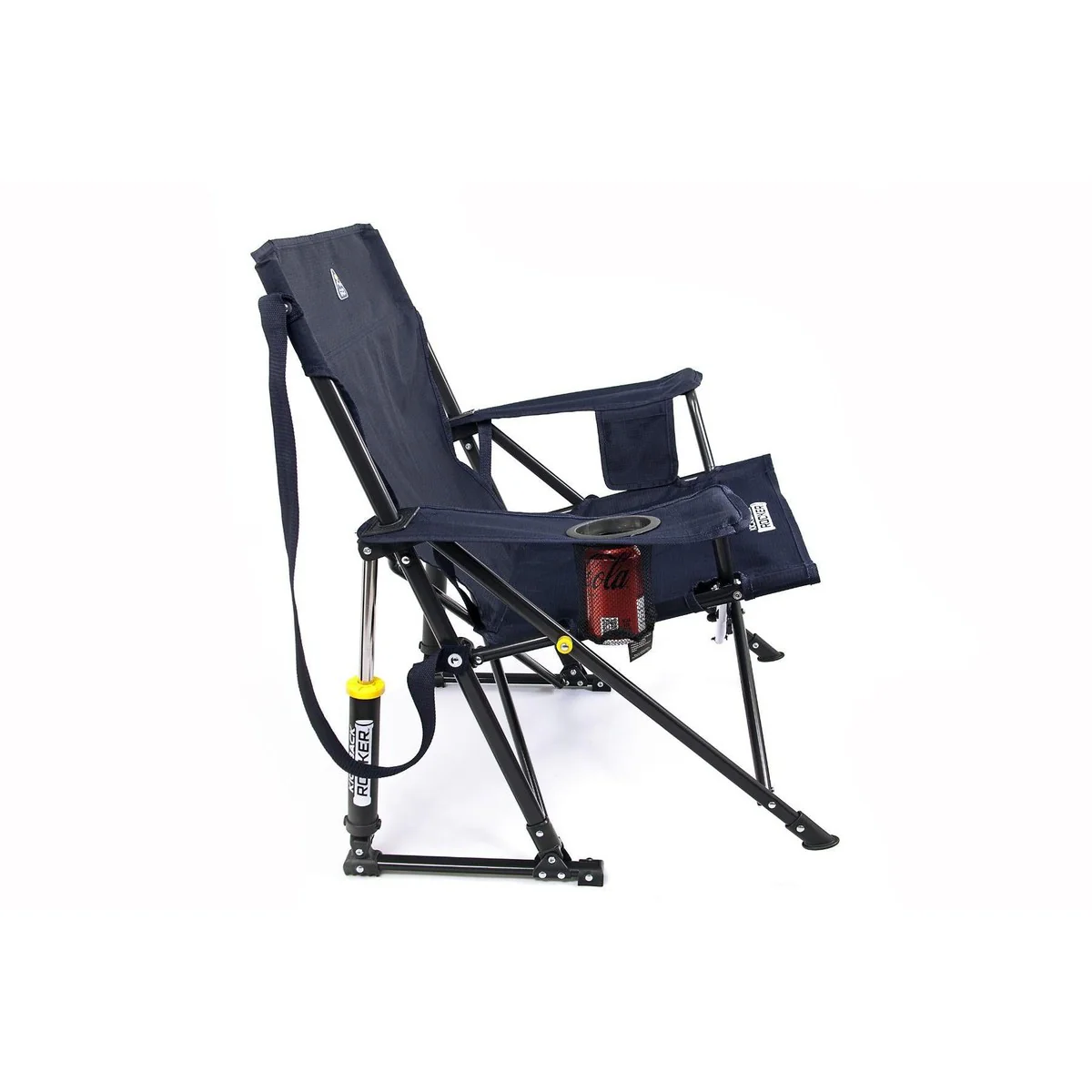 GCI Outdoor Kickback Rocker Camping Rocking Chair - Indigo Blue - Image 7