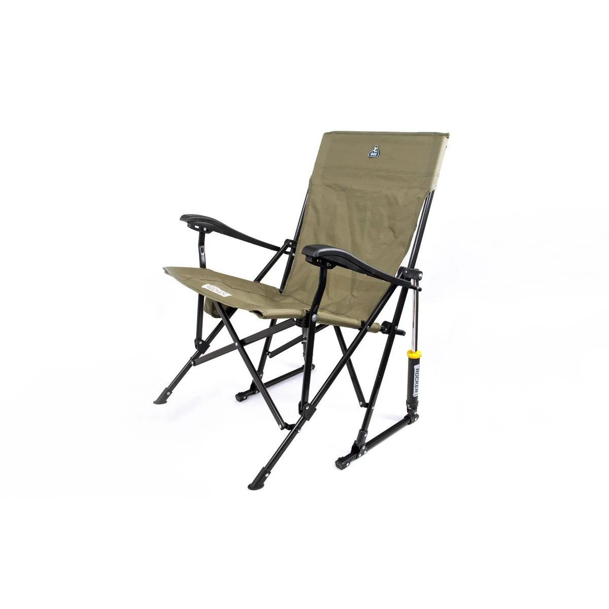 GCI Outdoor RoadTrip Rocker Camping Rocking Chair- Aged Fatigue - Image 3