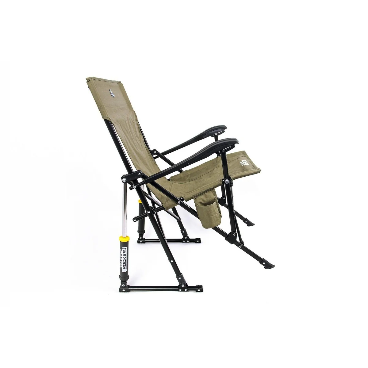 GCI Outdoor RoadTrip Rocker Camping Rocking Chair- Aged Fatigue - Image 6