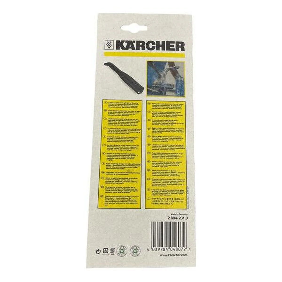GENUINE KARCHER Detail Nozzle To Fit Steam Cleaners (2884281 2.884-281.0) - Image 2