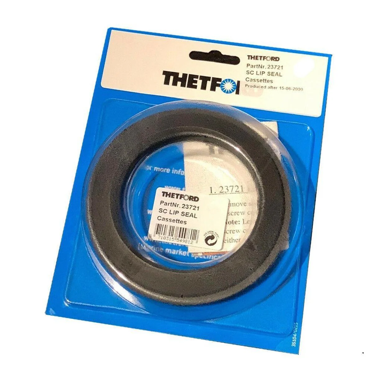Genuine Thetford Cassette Lip Seal 23721 Toilet C2 C3 C4 C200 - Image 4