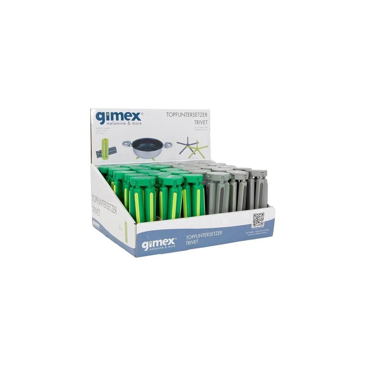 Gimex Coaster Foldable Display 30 Pieces