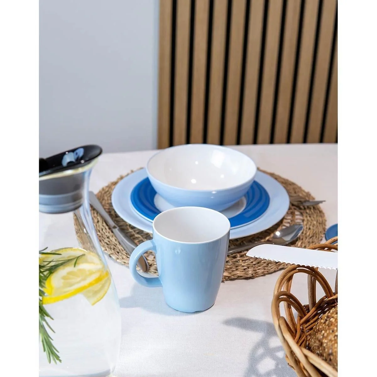 Gimex Colour Line Mug Sky 380ml 4 Pieces - Image 2