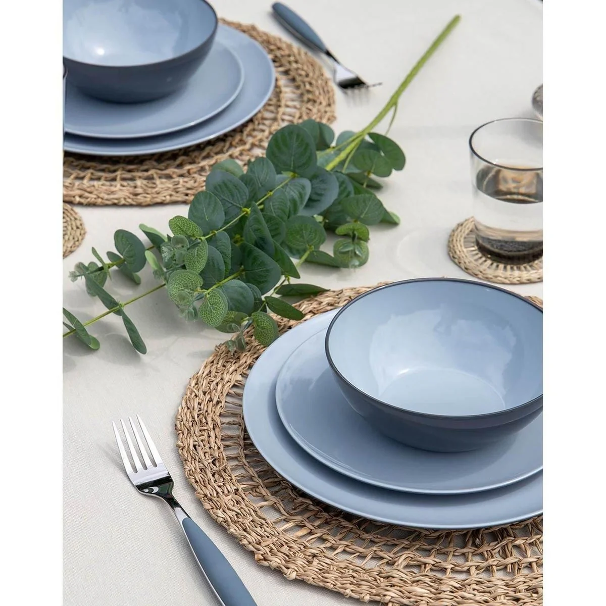 Gimex Vivid Line Tableware Blue 12 Pieces - Image 2