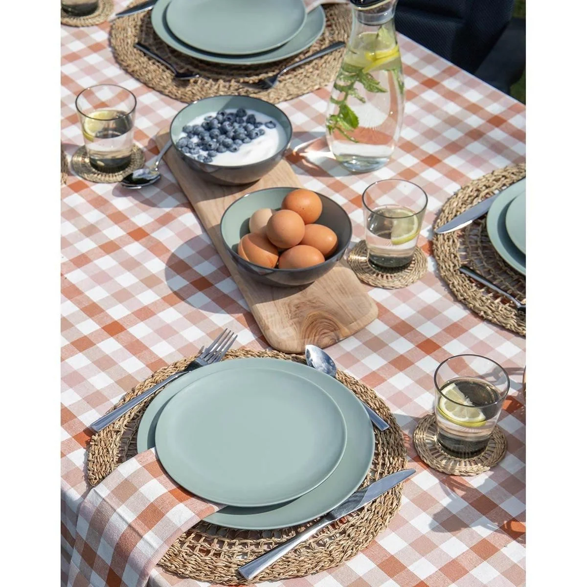 Gimex Vivid Line Tableware Green 12 Pieces - Image 2