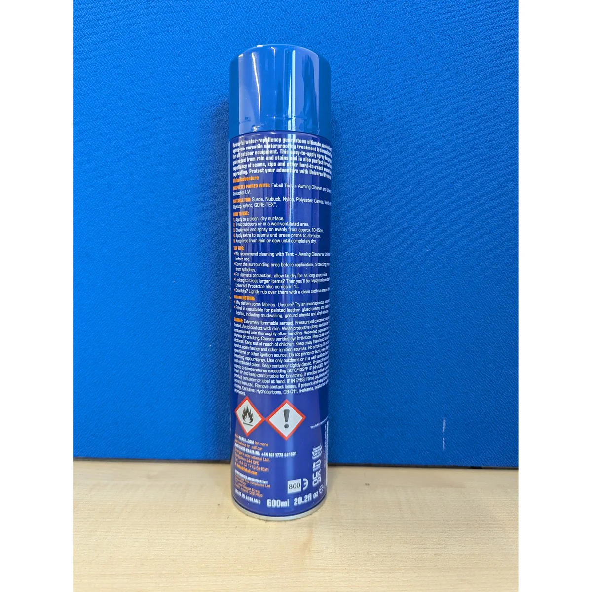 Grangers Fabsil Universal Aerosol Waterproofing Reproofing Spray 600ml - Image 6