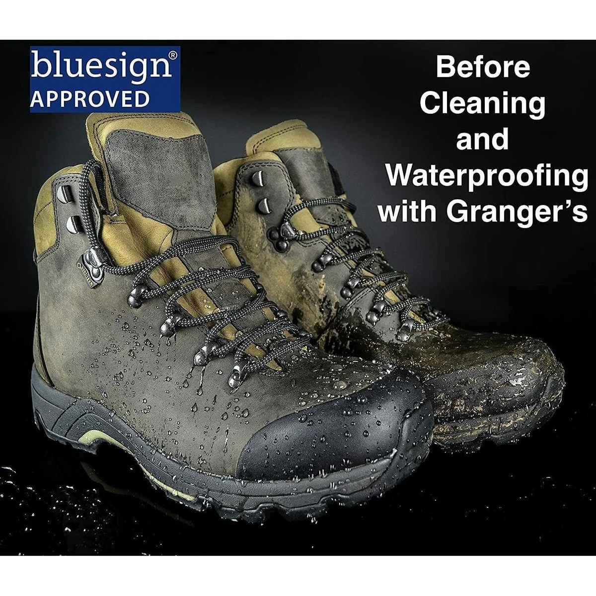 Grangers G Wax Leather Shoe Boot Waterproofer Beeswax Polish Dubbing 80g Proofer - Image 6
