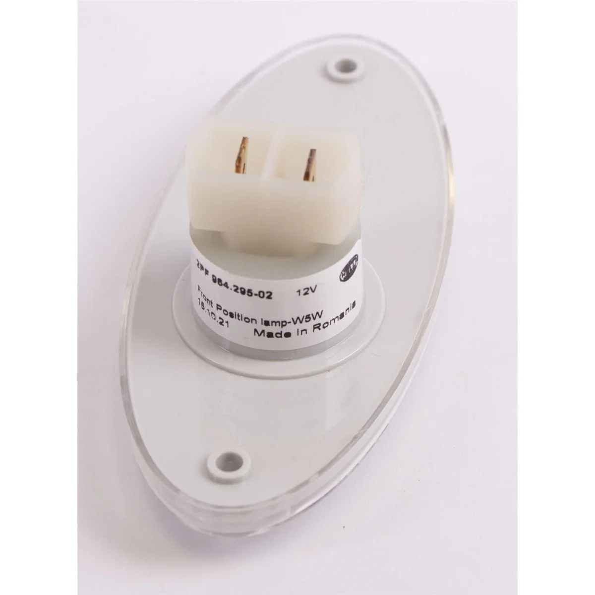 Hella Clear White Oval Front Marker Light - Image 5