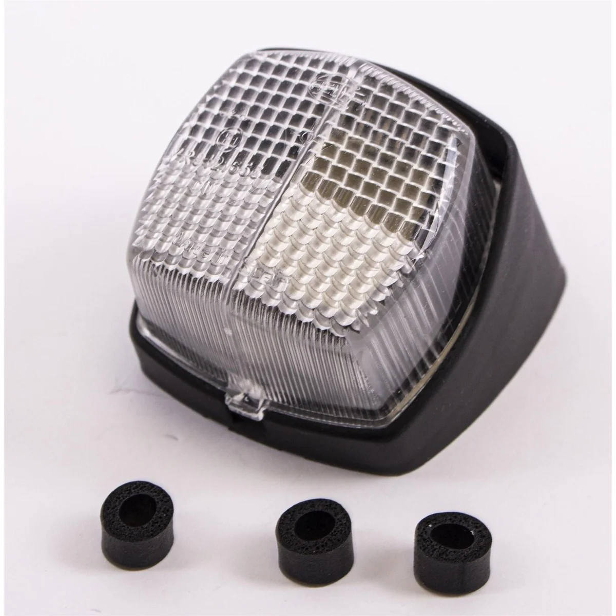 Hella White Clear Front Marker Position Lamp Light 2Pf004081107 With Angled Base