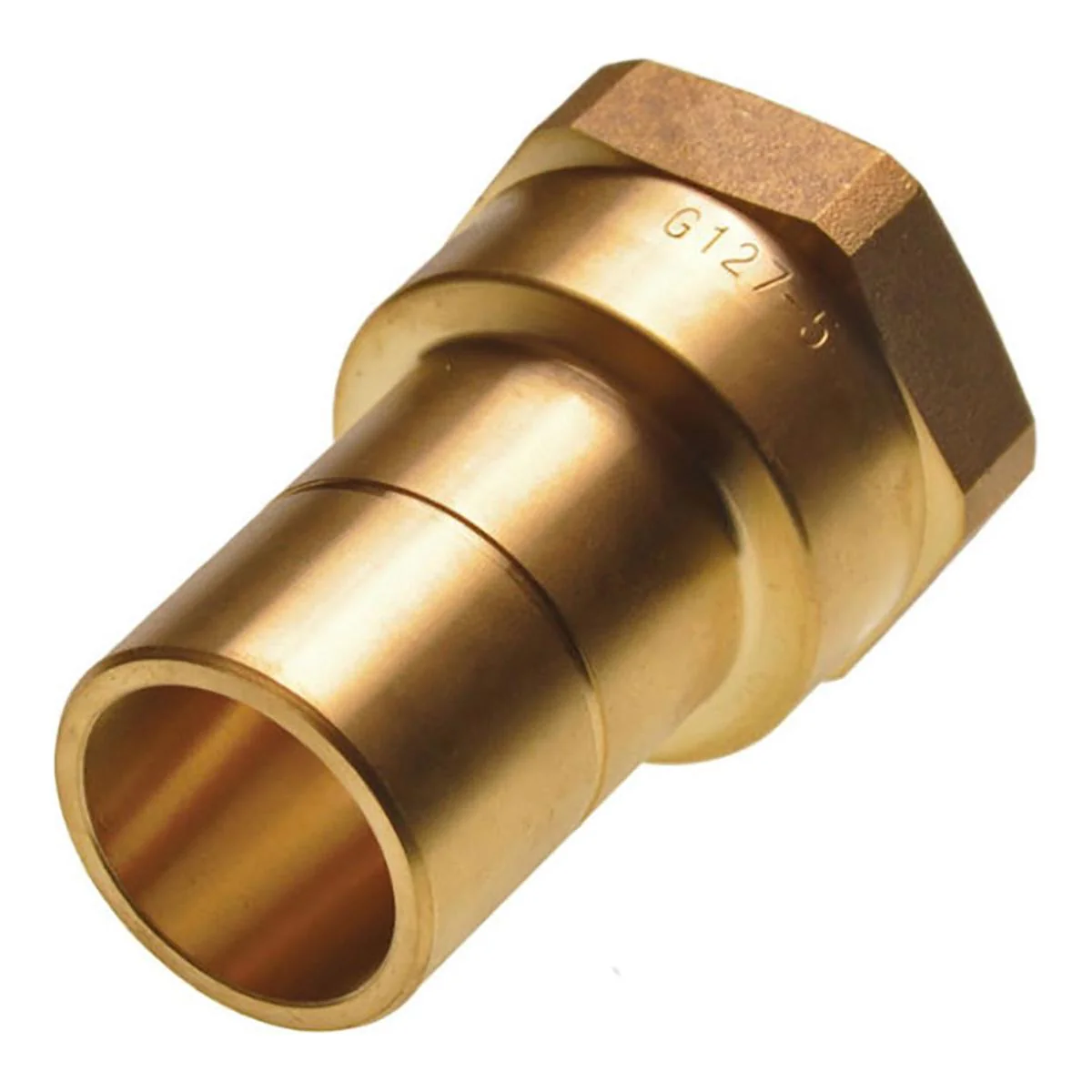 Hep2O Brass Adaptor 15mm to 1/2" Female
