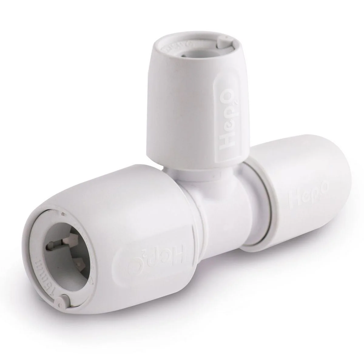 Hep2O Reduced Tee 15mm x 15mm x 10mm for Caravan/Motorhome Water System