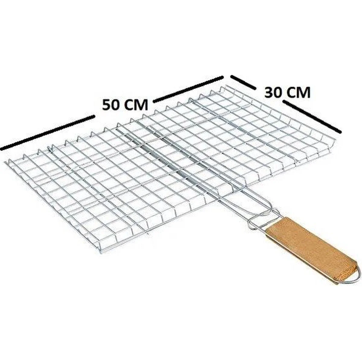 High-Quality BBQ Grill Rack Perfect for Outdoor Cooking 580mm x 20mm x 300mm - Image 3