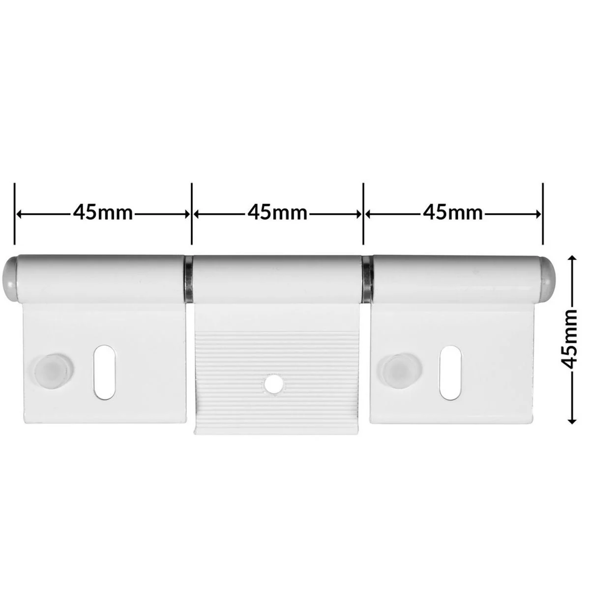 Hinge White (C11) for Caravan/Motorhomes - Image 2