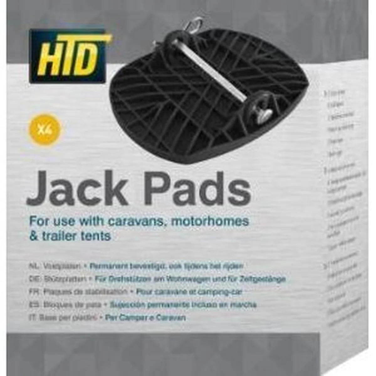HTD Jack Pads (4 Pieces) QQ007391A - Image 2