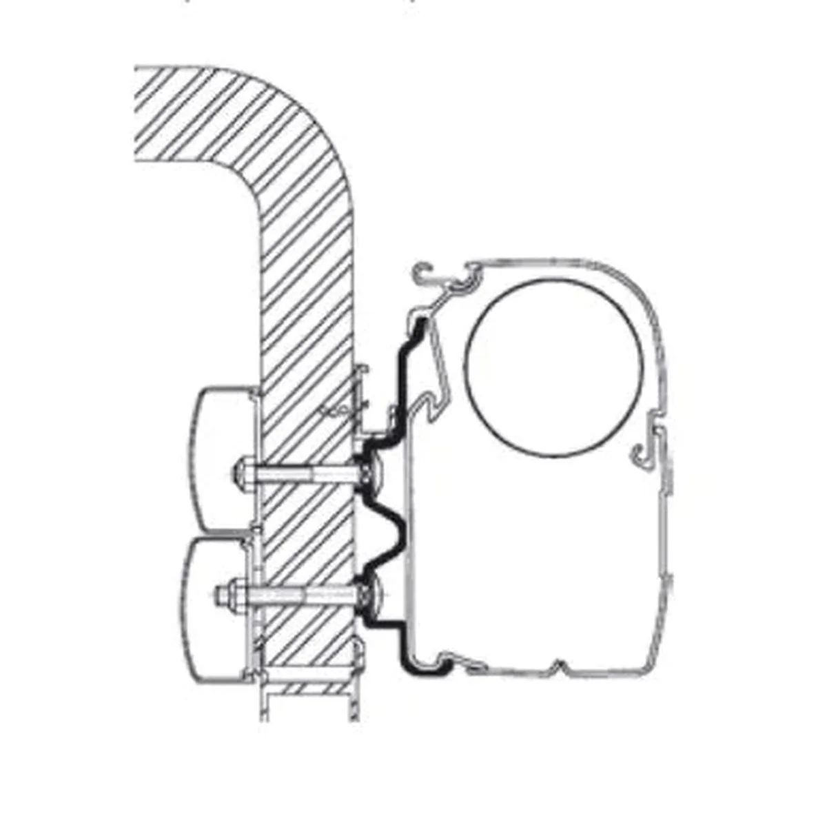 Hymercamp Adapter Serie5- 3.0M