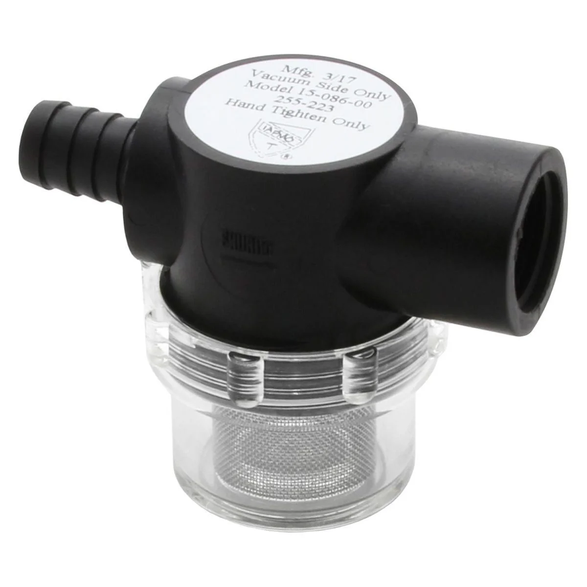 Inline Filter 1/2" Pipe to Hose Tail for Caravan/Motorhome Plumbing