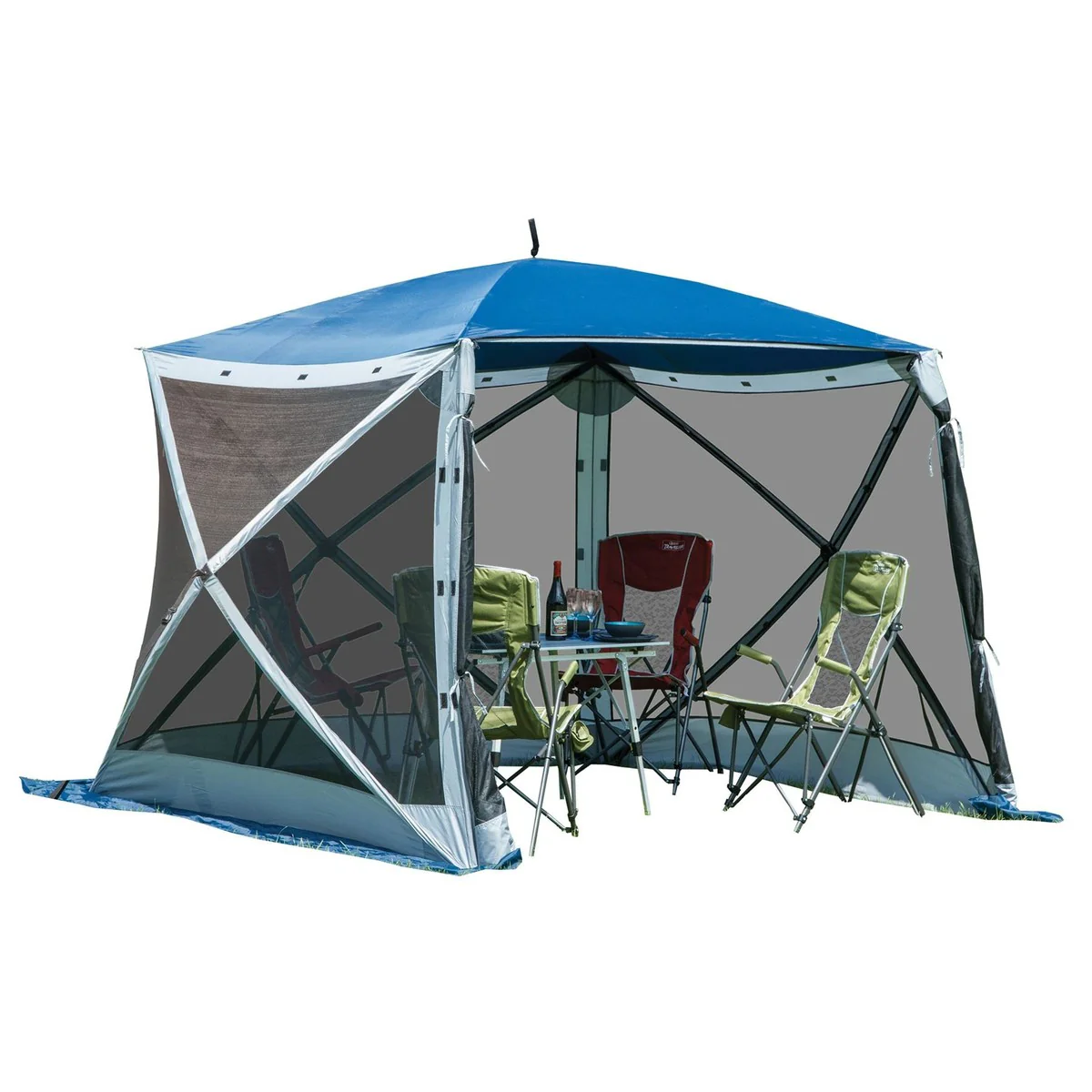Instant pop up Gazebo Screen House 4 (inc 1 pair of sidewalls)