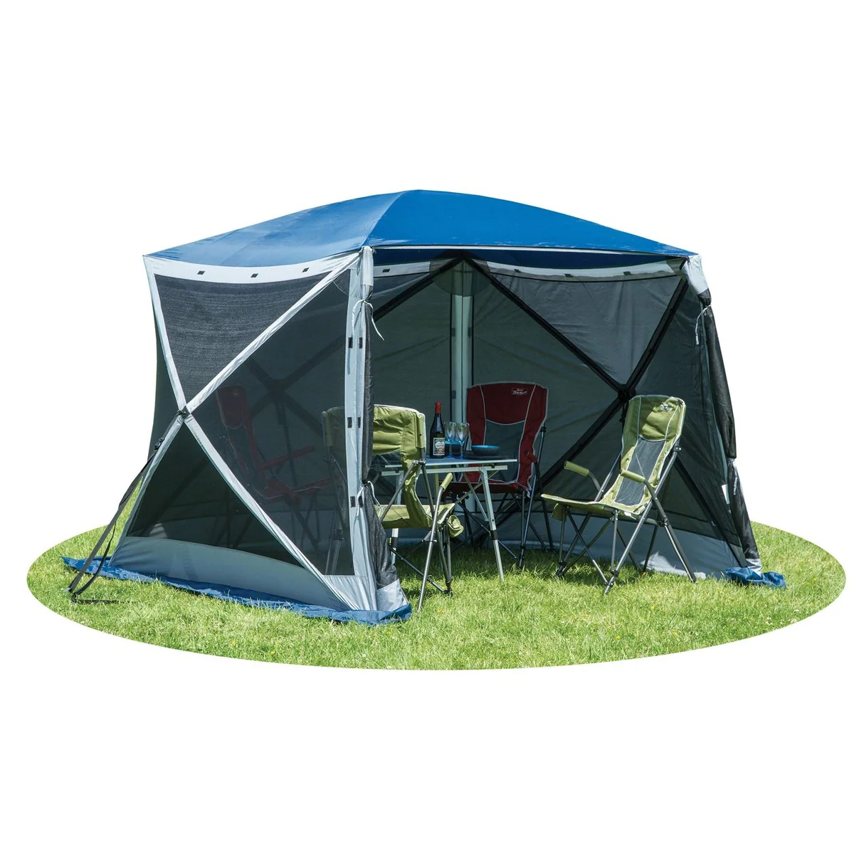Instant pop up Gazebo Screen House 4 (inc 1 pair of sidewalls) - Image 2