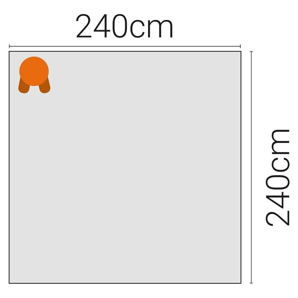Instant pop up Gazebo Screen House 4 (inc 1 pair of sidewalls) IW120053 - Image 2