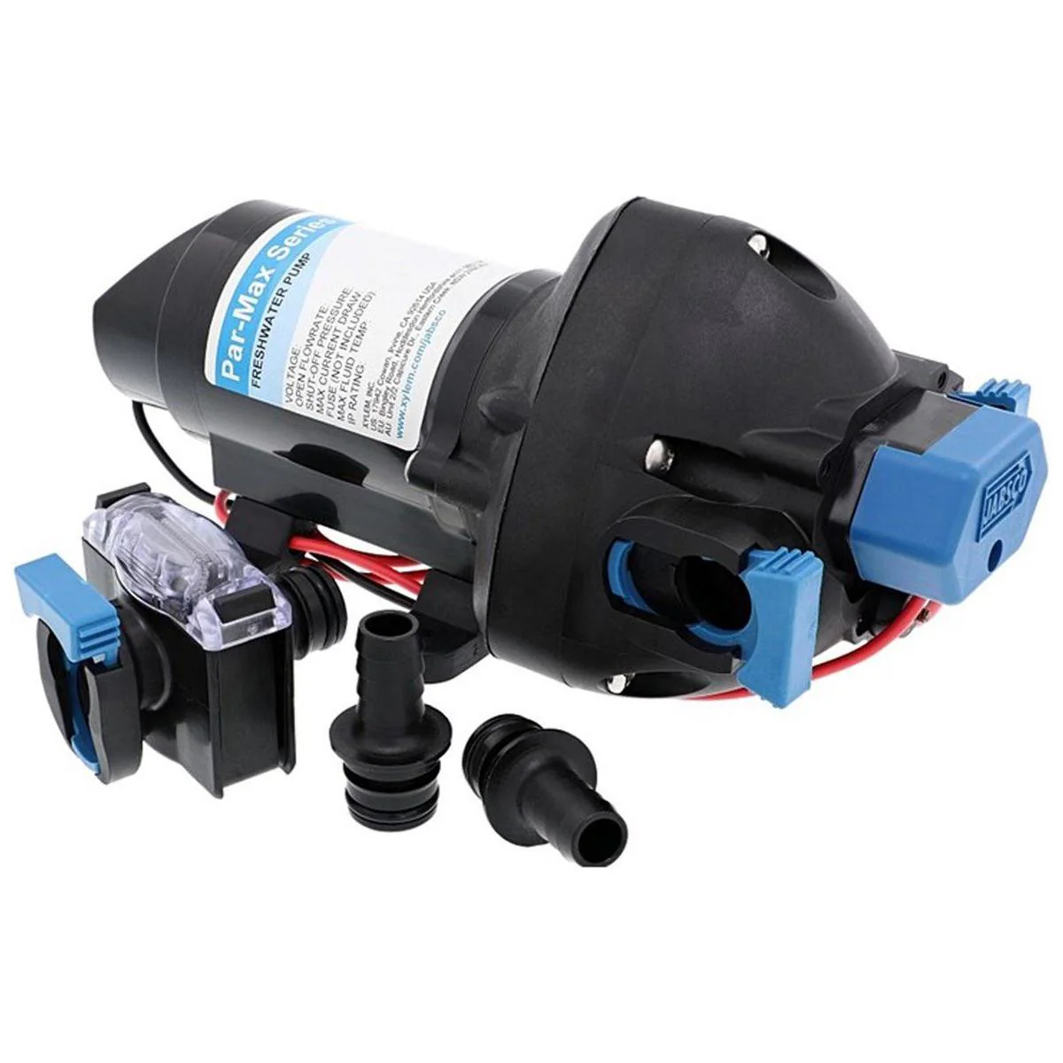 Jabsco Par-Max 3 Freshwater Delivery Pump 12V 3gpm (11lpm) 25psi